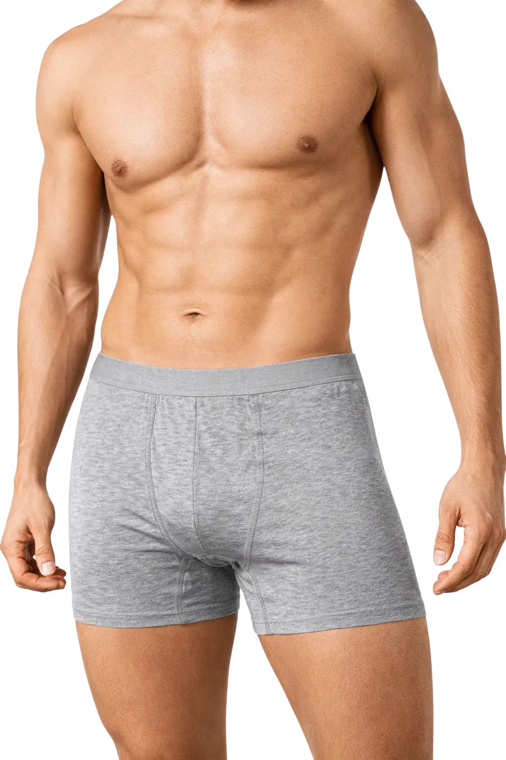 mens premium boxer shorts combo packs grey