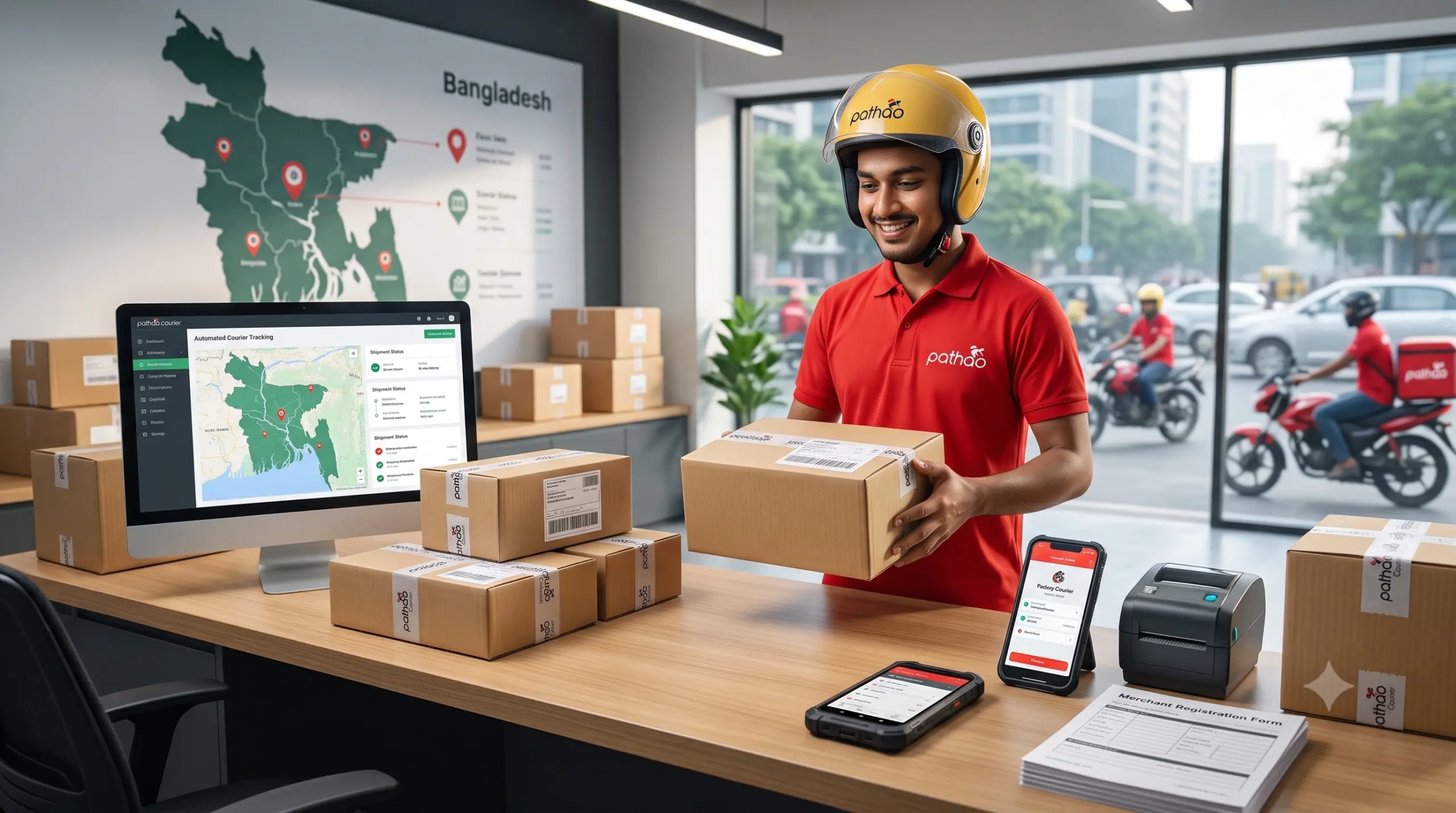 e-commerce courier service BD