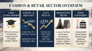 CFDA Names 2026 Scholarship Winners, Gap Inc. Shifts Leadership, and Ulta Surges: Today’s Top Fashion News