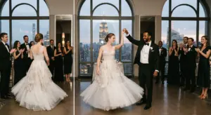 Inside Caroline Irvin and Samson Mesghena’s New York Wedding, Featuring a Degas-Inspired Gown by One/Of