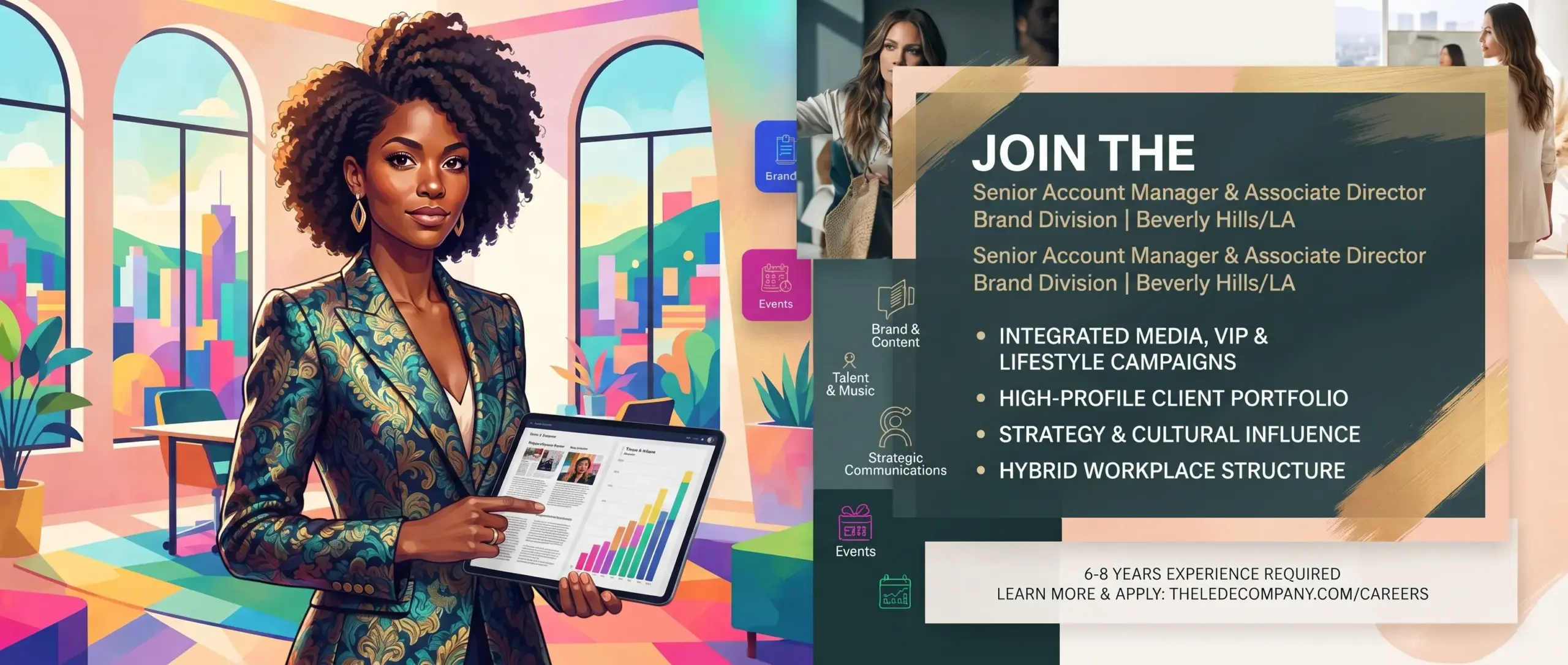 Senior Account Manager for Fashion and Lifestyle in Beverly Hills