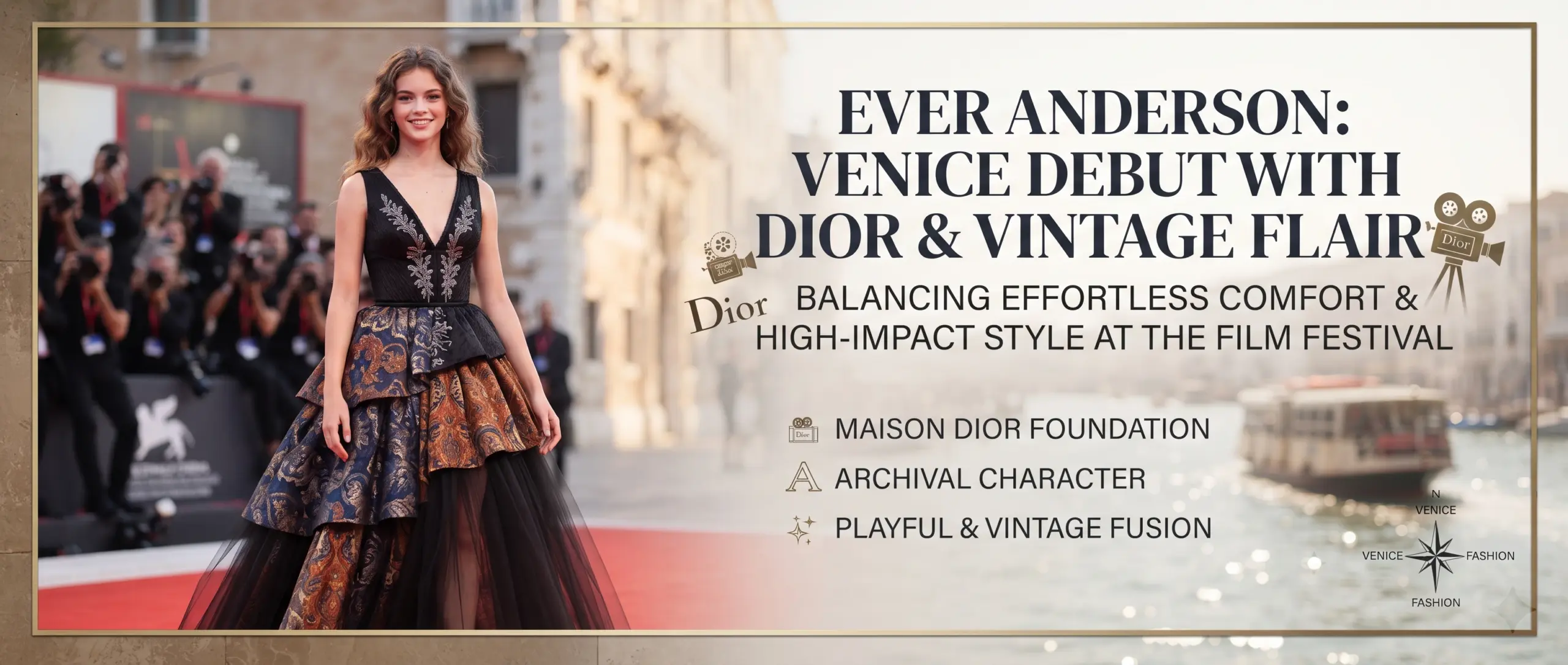 Ever Anderson Makes Her Venice Film