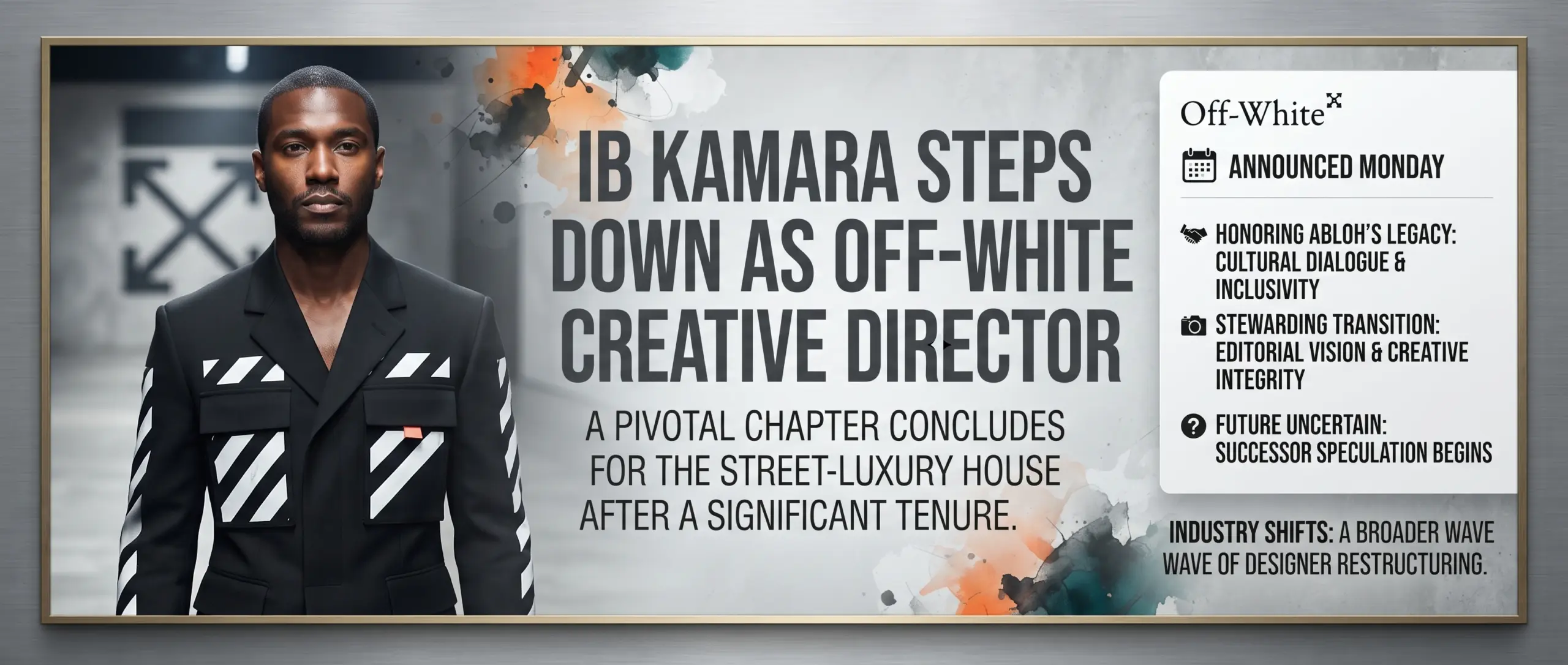 Ib Kamara Exits Off