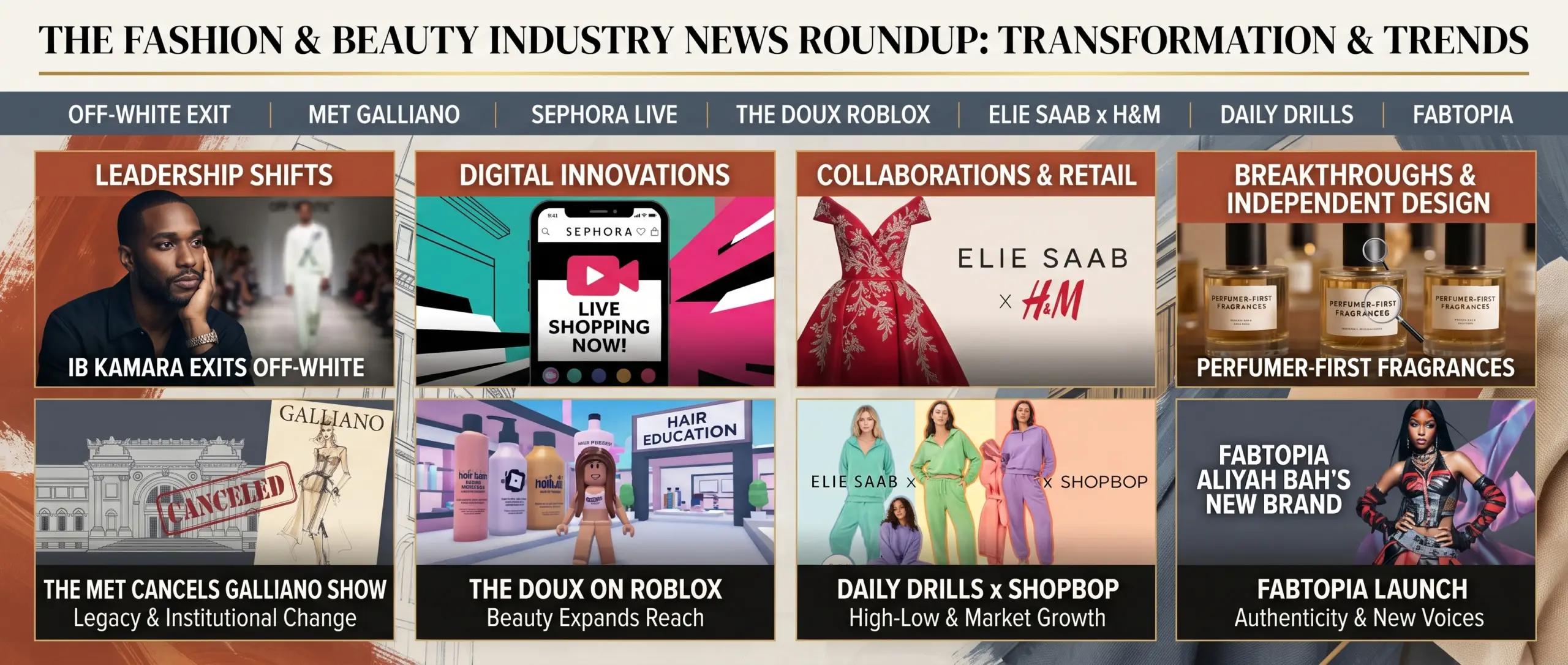 Major Fashion News Roundup