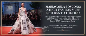 Mariacarla Boscono Steps Out at the Venice Film Festival Wearing Chanel Resort 2027