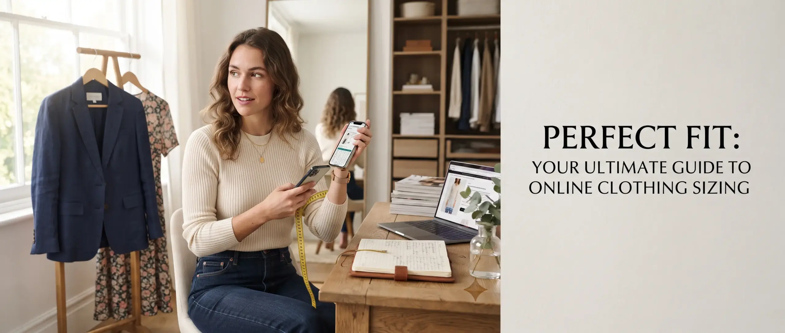 clothing size when shopping online